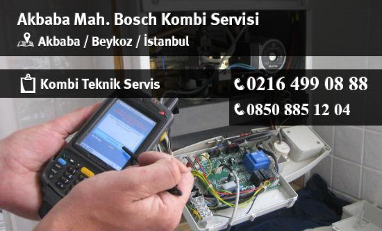 Akbaba Bosch Kombi Servisi İletişim
