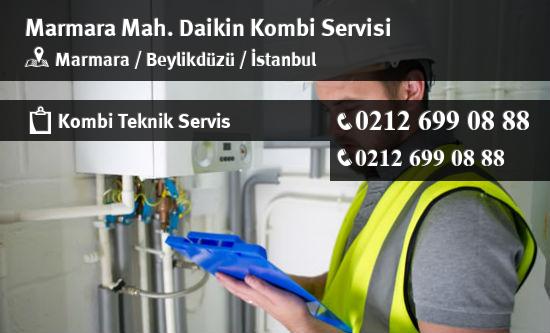 Marmara Daikin Kombi Servisi İletişim