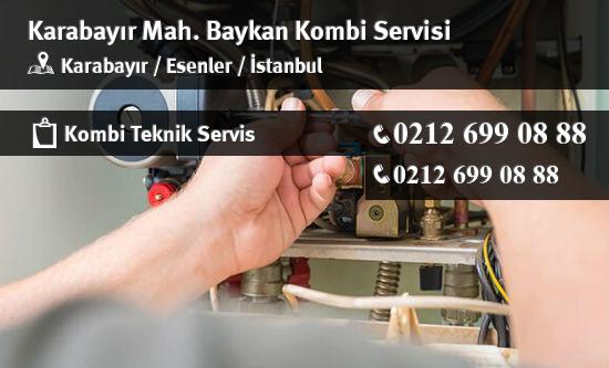 Karabayır Baykan Kombi Servisi İletişim