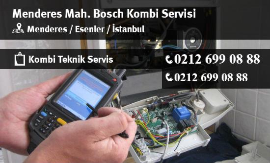 Menderes Bosch Kombi Servisi İletişim