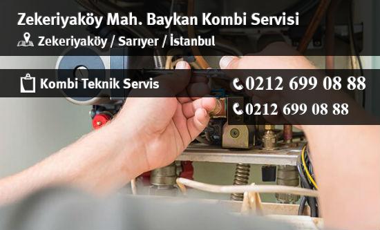 Zekeriyaköy Baykan Kombi Servisi İletişim