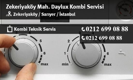 Zekeriyaköy Daylux Kombi Servisi İletişim