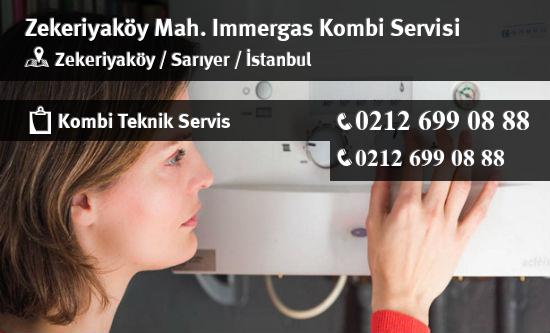 Zekeriyaköy Immergas Kombi Servisi İletişim